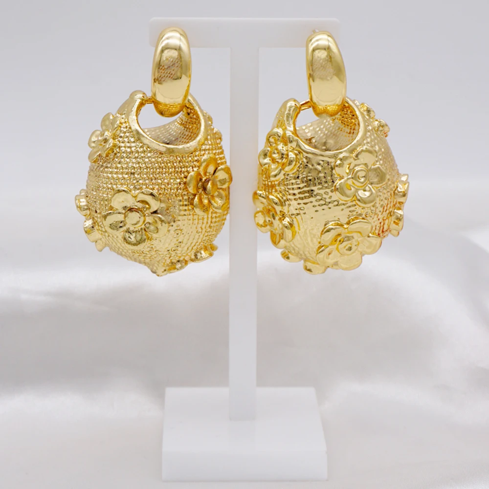 

Jewelry 2021 Fashion New Copper Jewelry For Women Unique Earrings Classic Romantic For Wedding Party Anniversary