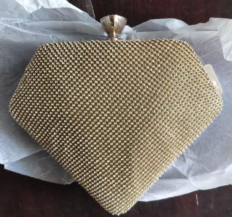 MIL0467-GOLD Распродажа! Долларов США!! Элегантные женские вечерние сумки, свадебные сумочки и сумочки - Цвет: MIL0467-GOLD