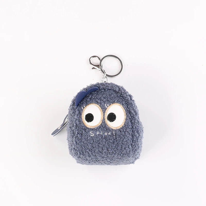 Креативный мультяшный плюшевый Кошелек для монет маленькой девочки милый