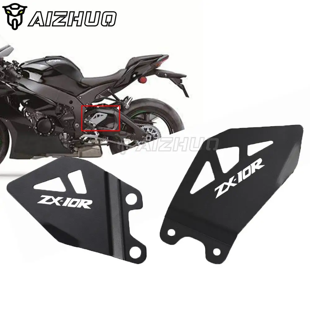 

Foot Peg Heel Plates Guard Motorcycle for KAWASAKI ZX-10R 2011 R ZX-10RR 2017 2021 Rear Brake Master Cylinder Protective Cover