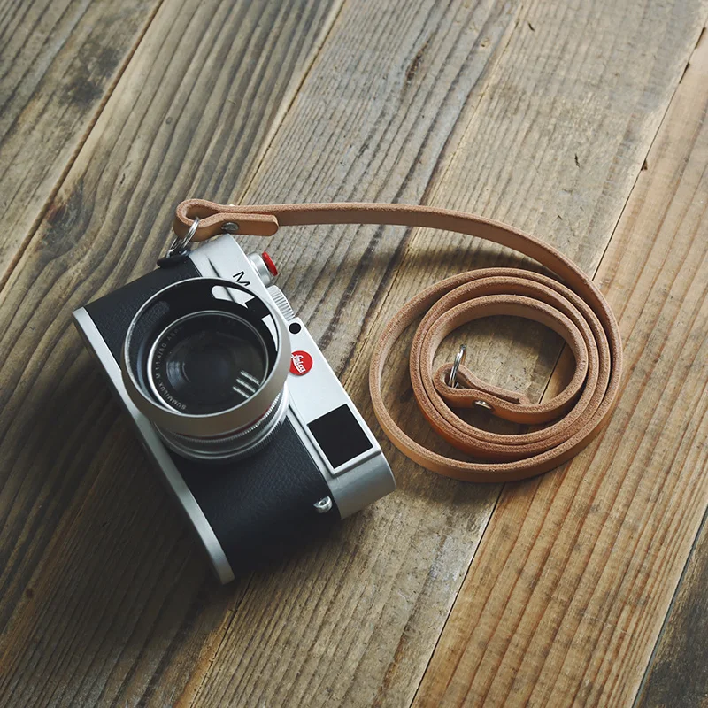 Основной растительного дубления кожаный Британский 595 ремень для камеры Leica sony Fuji