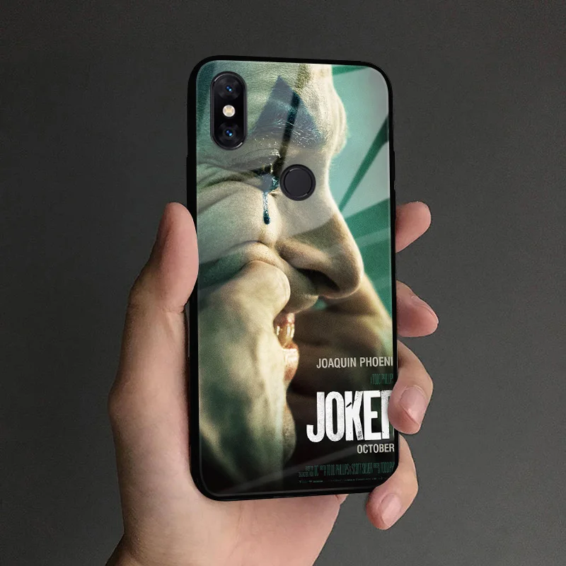 iD 77 Пленка Joker Joaquin Phoenix силиконовый стеклянный чехол для телефона xiaomi mi 8 9 se lite max mi x 2 2s 3 redmi note 5 6 7 8 pro - Цвет: iD 77