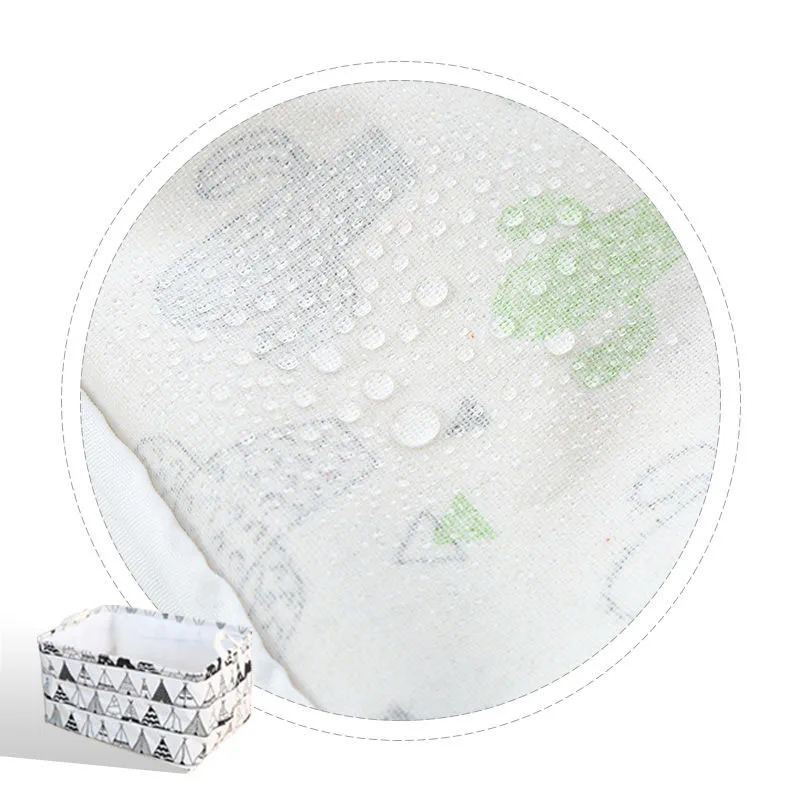 

Home Storage Box Dustproof Clothes Blanket Organizer Bag With Handle Cartoon Clothing Storage Bag Travel Package Organizer Box