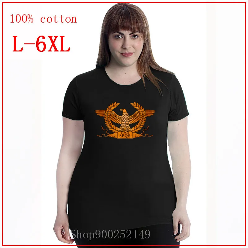 Новинка 2020 горячая Распродажа женская летняя футболка Римский Медный Орел