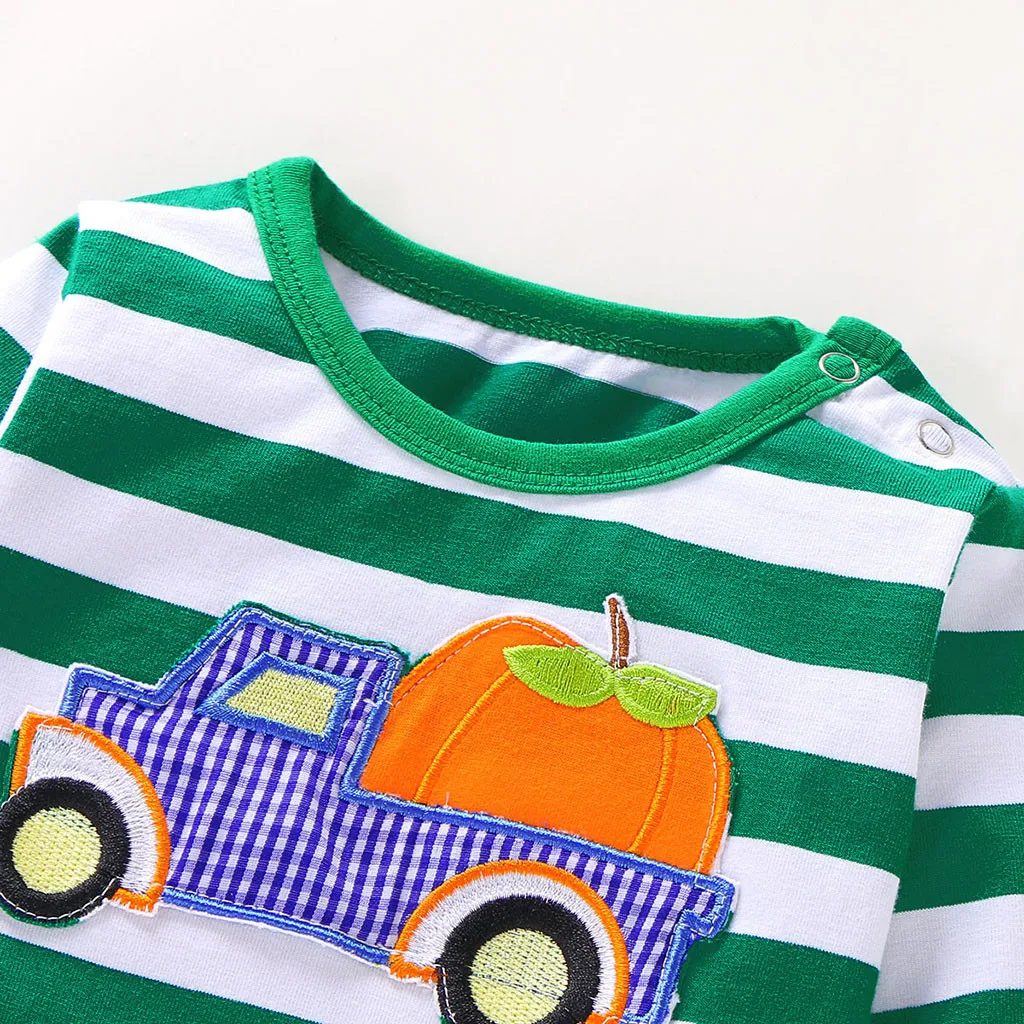 Детский комбинезон на Хэллоуин одежда для маленьких мальчиков и девочек с милым