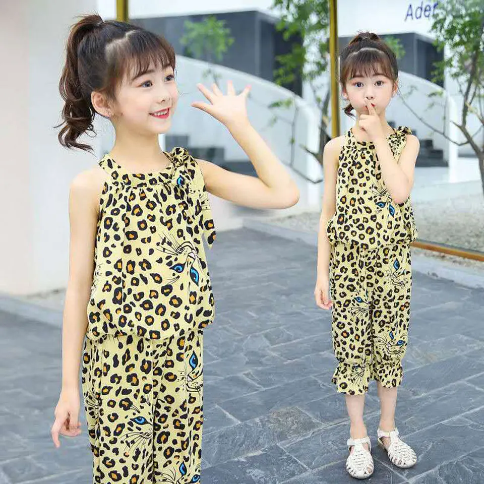 Детские комплекты одежды для девочек 2020 г. Высококачественная летняя футболка с