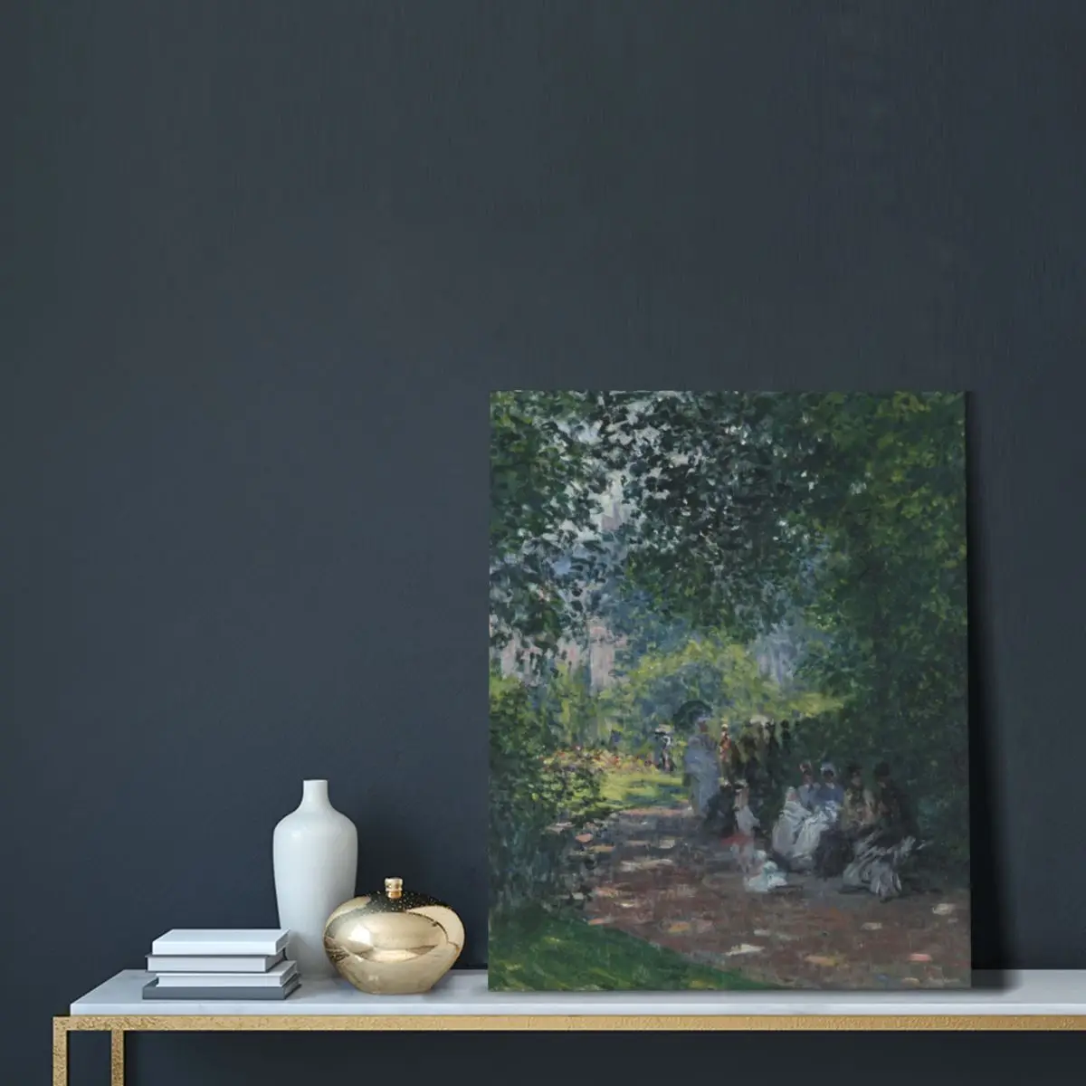 

Monet Painting Retro Canvas Decoration Pictures Room New Room Decor