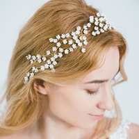 bridal wedding headband small flower hairband pure fairy wedding hair accessories for girls