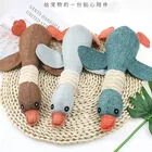 Игрушки флисовые для жевания 0-2, пищалка, жевательная игрушка-пищалка для щенков, кукла, креативная игрушка, имитация пончика, игрушки для питомцев