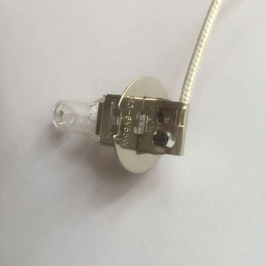 2 шт. H3 6V55W фонарик лампа 6В 55 Вт для Roor Vec198 фонарь освещение бесплатная доставка |