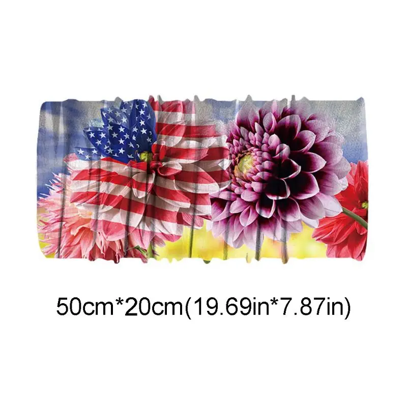 

Dustproof Bandana American Flag Scarf Neck Gaiter Face Mask for Cycling Running