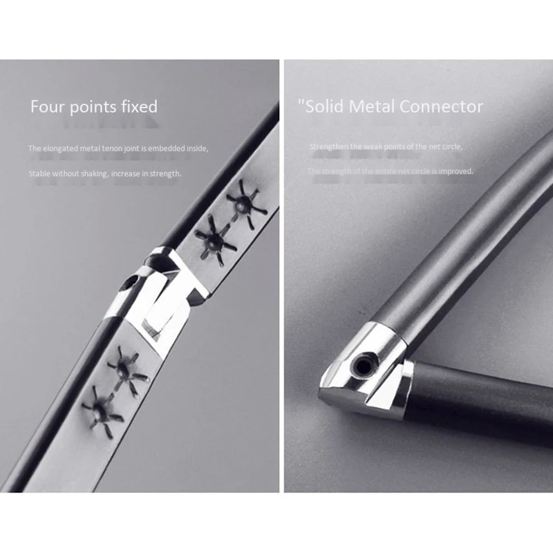 

35cm Folding Fishing Brail Landing Net Head Foldable Nets Depth Landing Dip Accessories