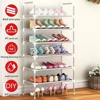 multilayer shoe rack organizer metal shoe cabinets furniture 23456 layer shoes shelves organizer stand easy to install