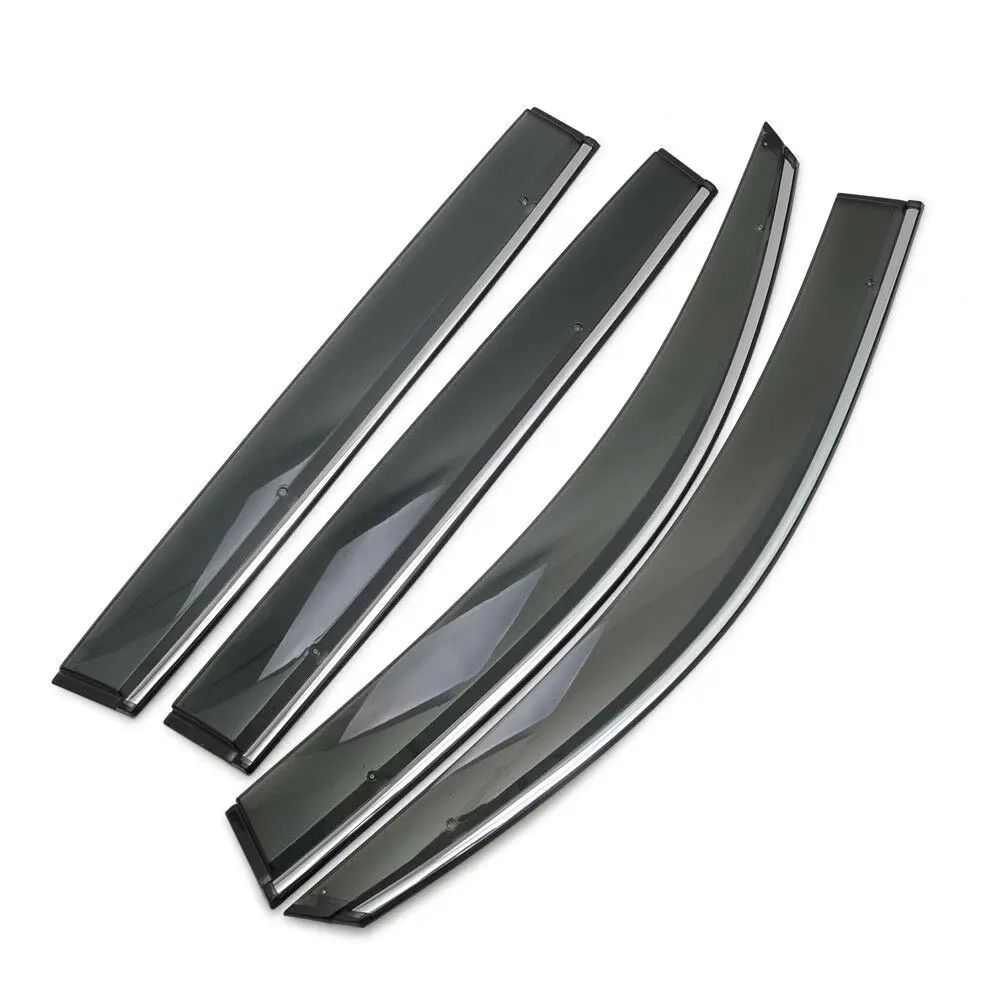 

For Volkswagen VW Tiguan 2018 2019 Car Window Rain Visor Vent Shield Cover Trim