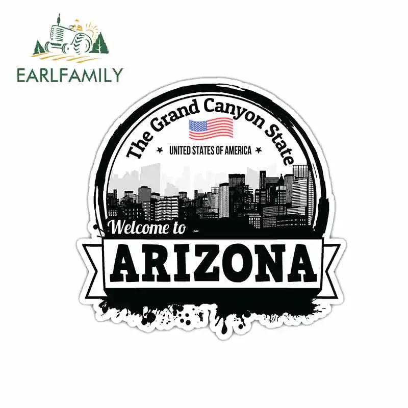 EARLFAMILY забавные автомобильные наклейки 13 см x 12 7 для Аризоны США - Цена: 130.4