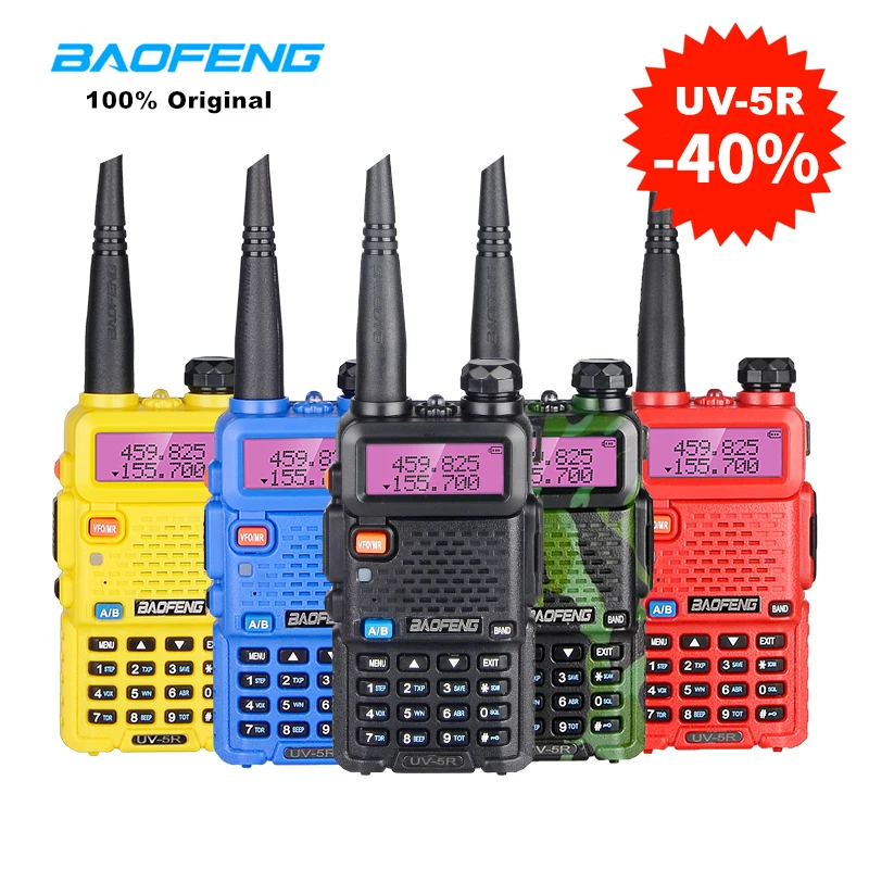 5 Вт Baofeng рация UV-5R двухстороннее радио профессиональная станция UV5R