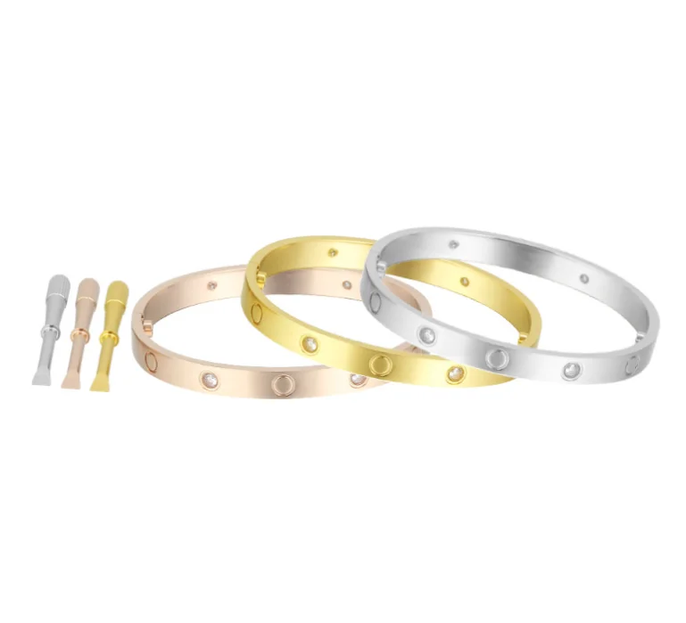 

Titanium steel bracelet, women's bracelet, brick or no brick to choose from, very thin bracelet, fashion fashion bracelet trend