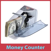 portable mini money currency counting machine handy bill cash banknote counter money ac battery for counting money dollar eu us