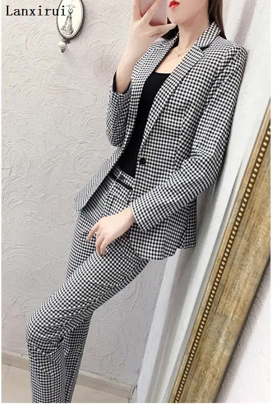 Женский Повседневный кашемировый шерстяной комплект из 2 предметов вязаный