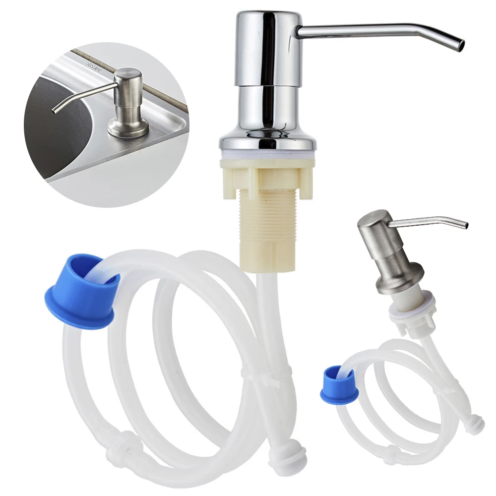 

Кухонный дозатор для мыла, из нержавеющей стали