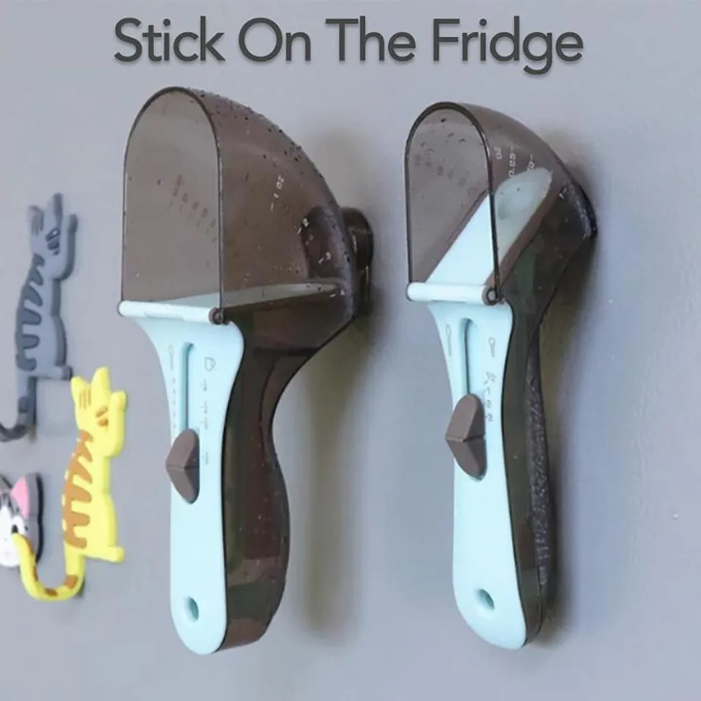 2 шт Регулируемые мерные стаканчики и наборы ложек мульти американская