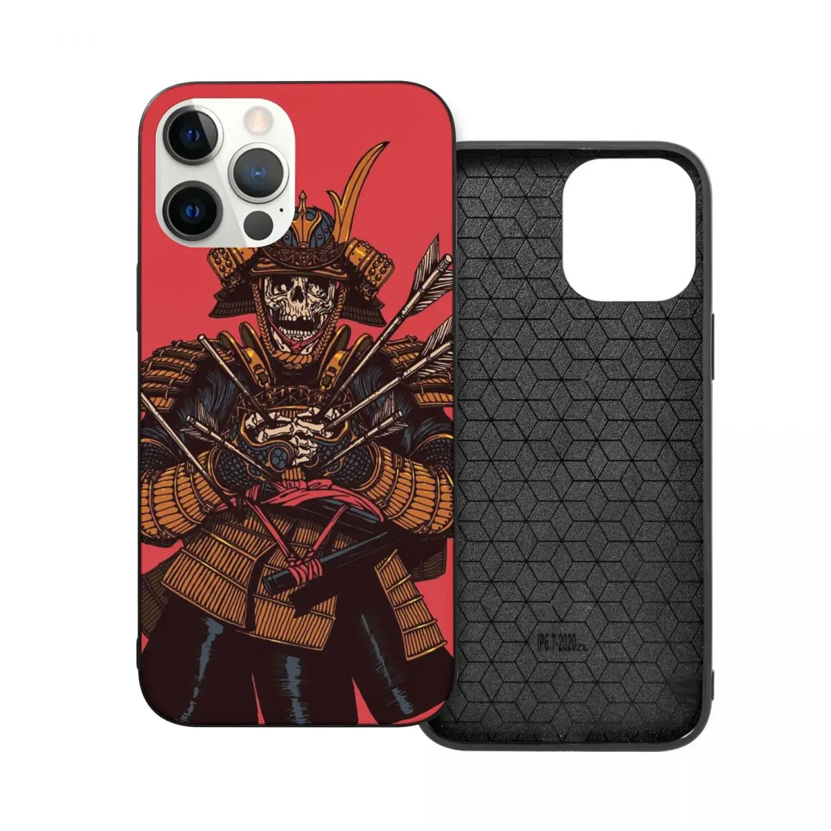 

Dead Samurai PC Glass TPU Phone Case for iPhone 13 12 11 Xs Xr X Pro Max Mini 7 8 Se2 Plus 6 6S