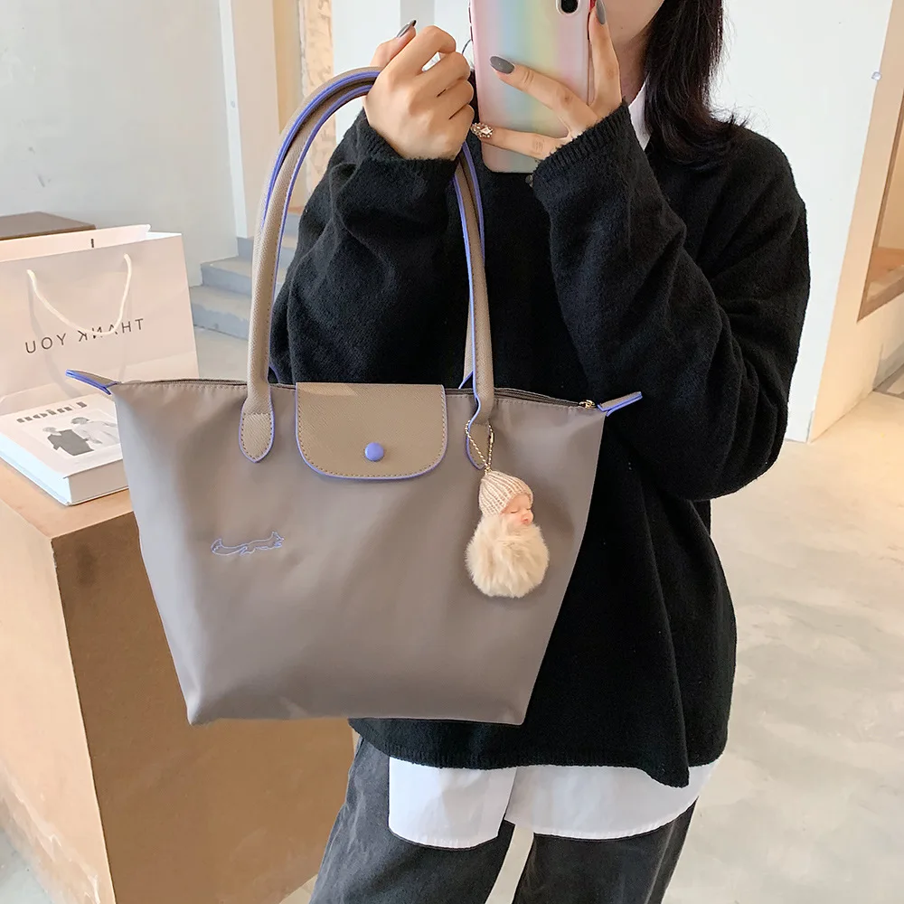 

2021 Women Leisure Large Capacity Oxford Bag Ladies Oxford Commuter Tote Bag Fashion Oxford Shoulder Bag