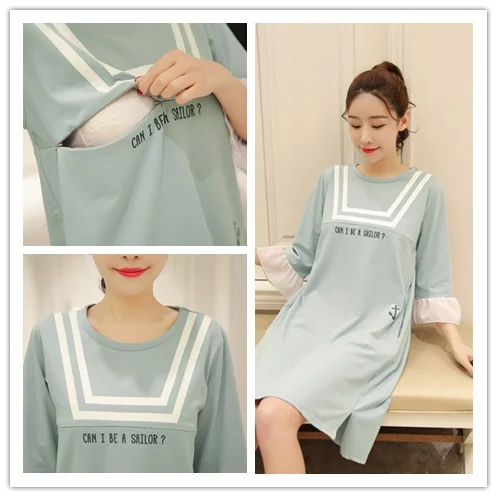 Платье для беременных платья кормящих матерей одежда грудного вскармливания