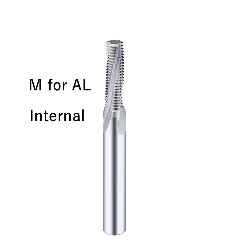 

Метрическая фреза с внутренней резьбой для алюминиевого обрабатывающего центра, Концевая фреза, карбид вольфрама M3 4 5 6 8 10 12 14 16 18 20 24