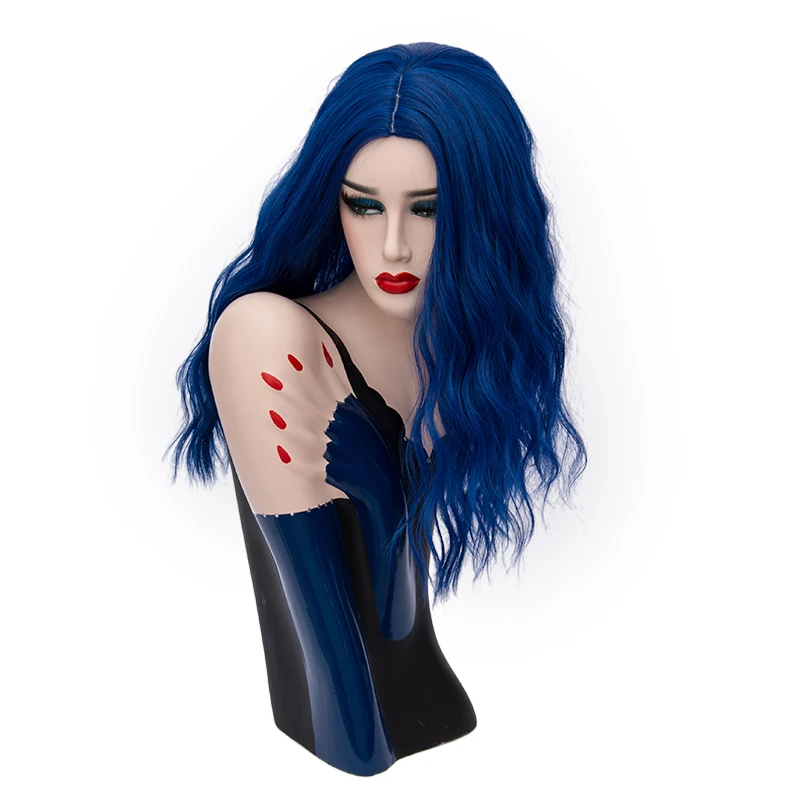 MSI Wigs длинные волнистые оранжевые парики Косплей блонд синтетический парик для белых женщин высокая температура волокна волос