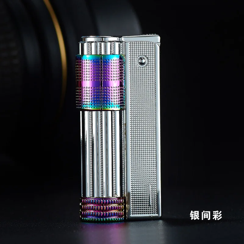 

Retro vintage kerosene lighter portable manual refueling nostalgic traditional kerosene lighter male lighter