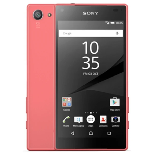 Розовый sony Z5 компактный SO-02H разблокированный 2 Гб ОЗУ 32 Гб ПЗУ Android четырехъядерный и четырехъядерный телефон 23MP 1080P GSM - Цвет: Розовый