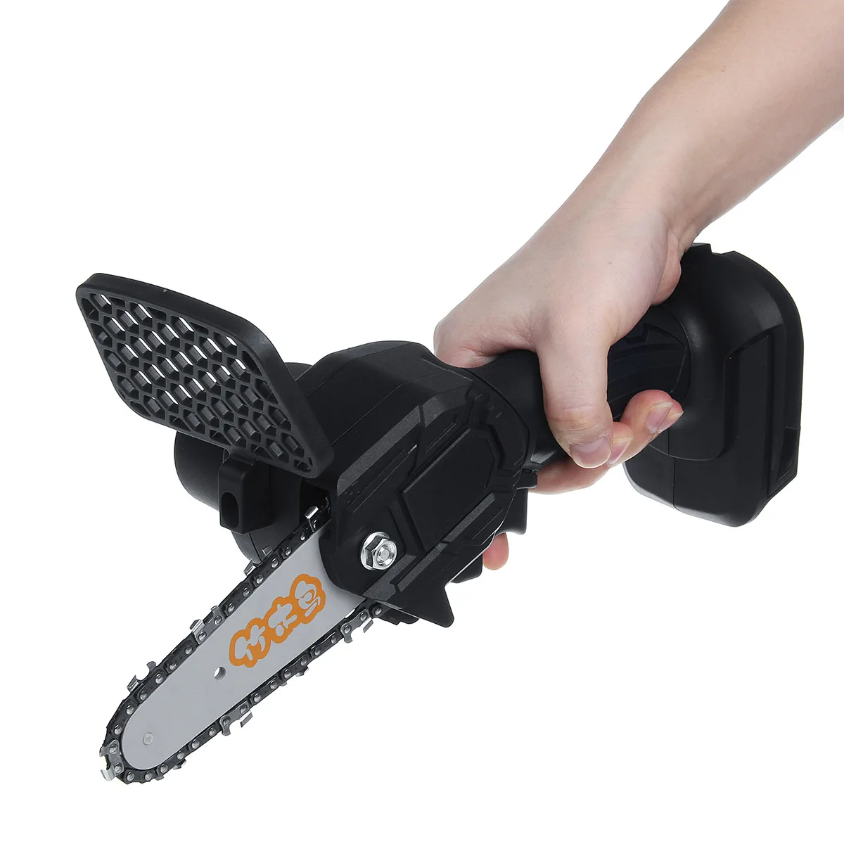 

550W One-Hand Saw Woodworking Electric Chain Saw Wood Cutter Cordless Rechargeable Electric Saws Garden Logging With 2 Batterys