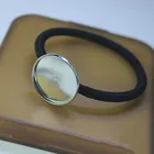 Основа для резинок для волос с кабошоном 2025 мм, 10 шт., аксессуары для украшений сделай сам