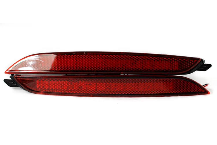 Red 2 шт. для hyundai Elantra MD Avante 2012 2013 светодиодный задний бампер отражатель светильник задний тормоз Стоп-светильник 12 в красный цвет 5 Вт - Цвет: Red