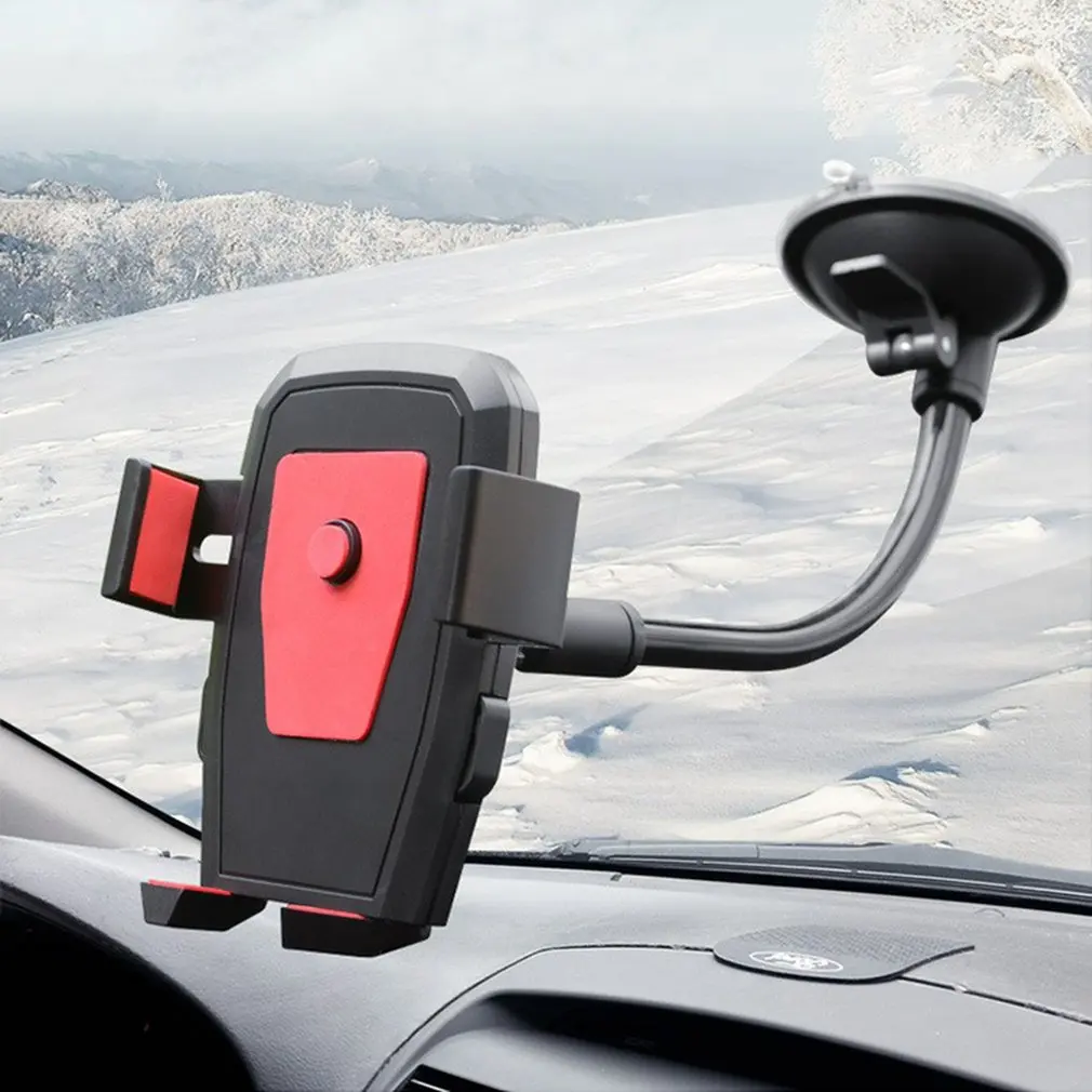 

New Car Phone Holder Bracket Mount Cup Universal Mobile Suction Wind Shied Locking Accessories Hot and IPHON 11 CASE