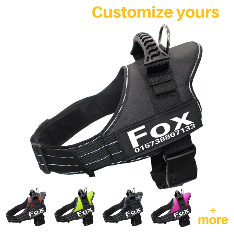 FML домашнее животное жгут для собак персонализированные нашивки на заказ