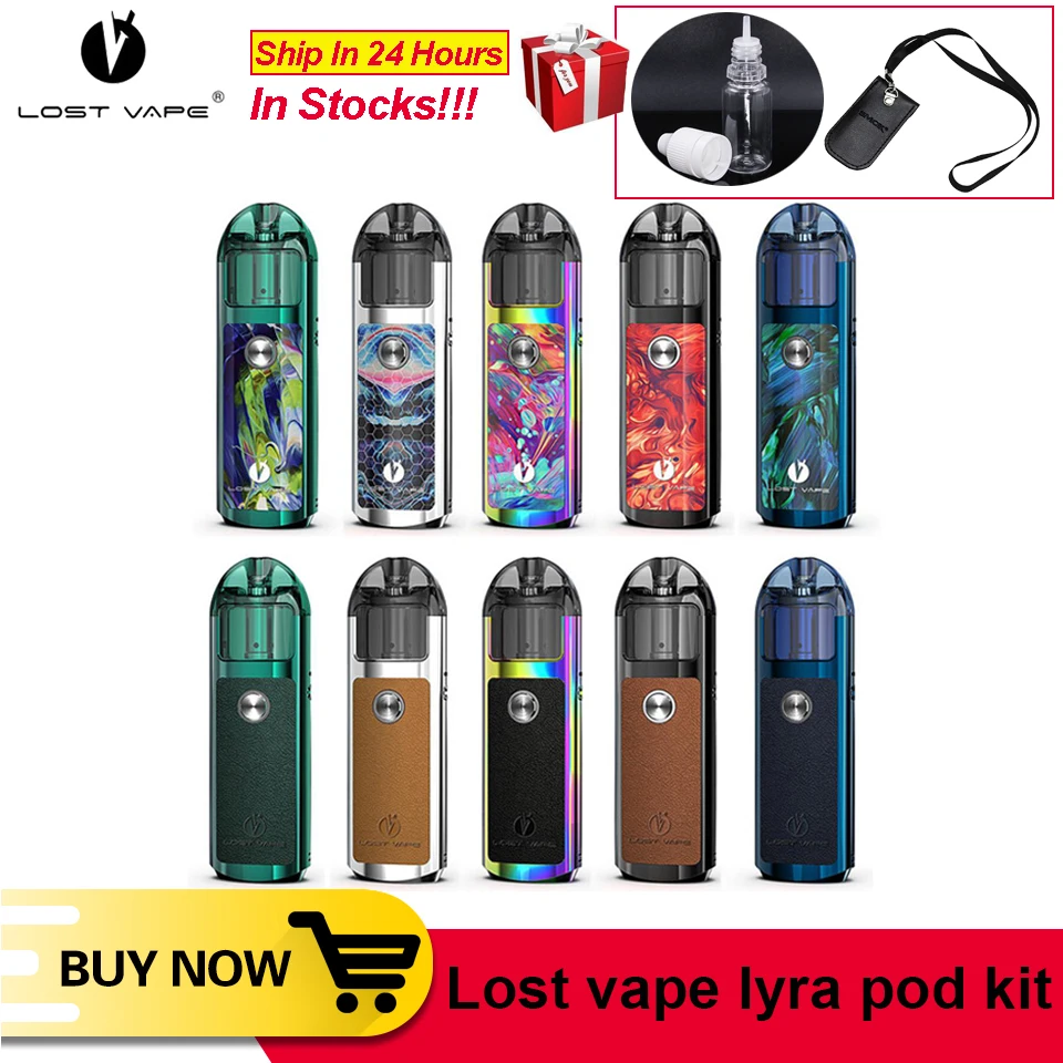 Оригинальный комплект для системы Lost Vape Lyra Pod Аккумулятор 1000 мАч электронная