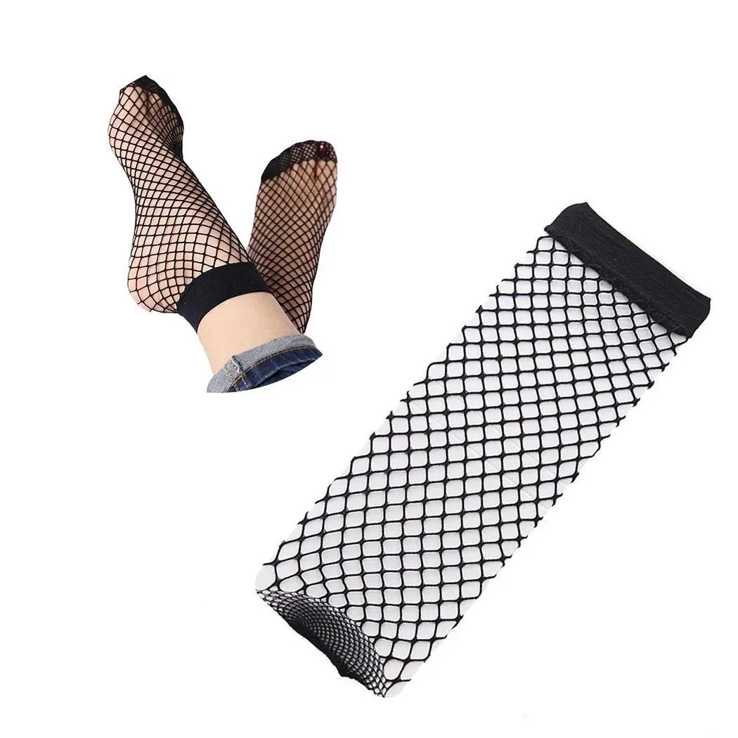

1 pair Fashion Summer Sexy Breathable Female Socks Fishnet Socks The Grid Springtime Sexy Ladies Mesh Sox 2021
