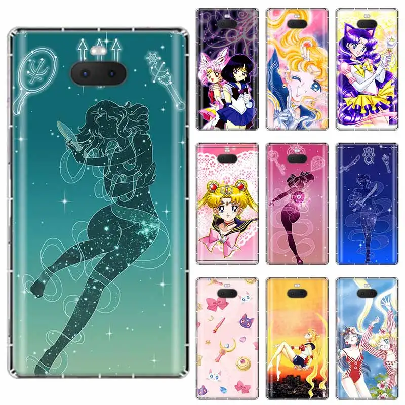 Прозрачный силиконовый чехол из ТПУ для Sony Xperia XA XA1 XA2 XA3 XZ XZ1 XZ2 XZ3 XZ4 L1 L2 L3 Plus |