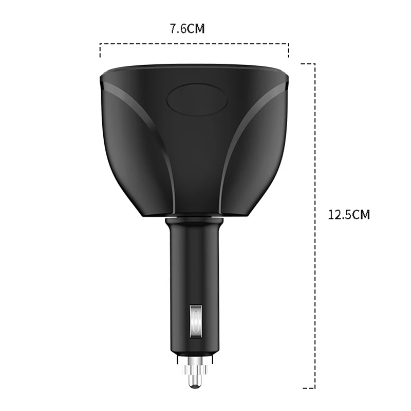 Автомобильное зарядное устройство QC3.0 с двумя USB-портами 12 В/24 В 120 Вт | Автомобили