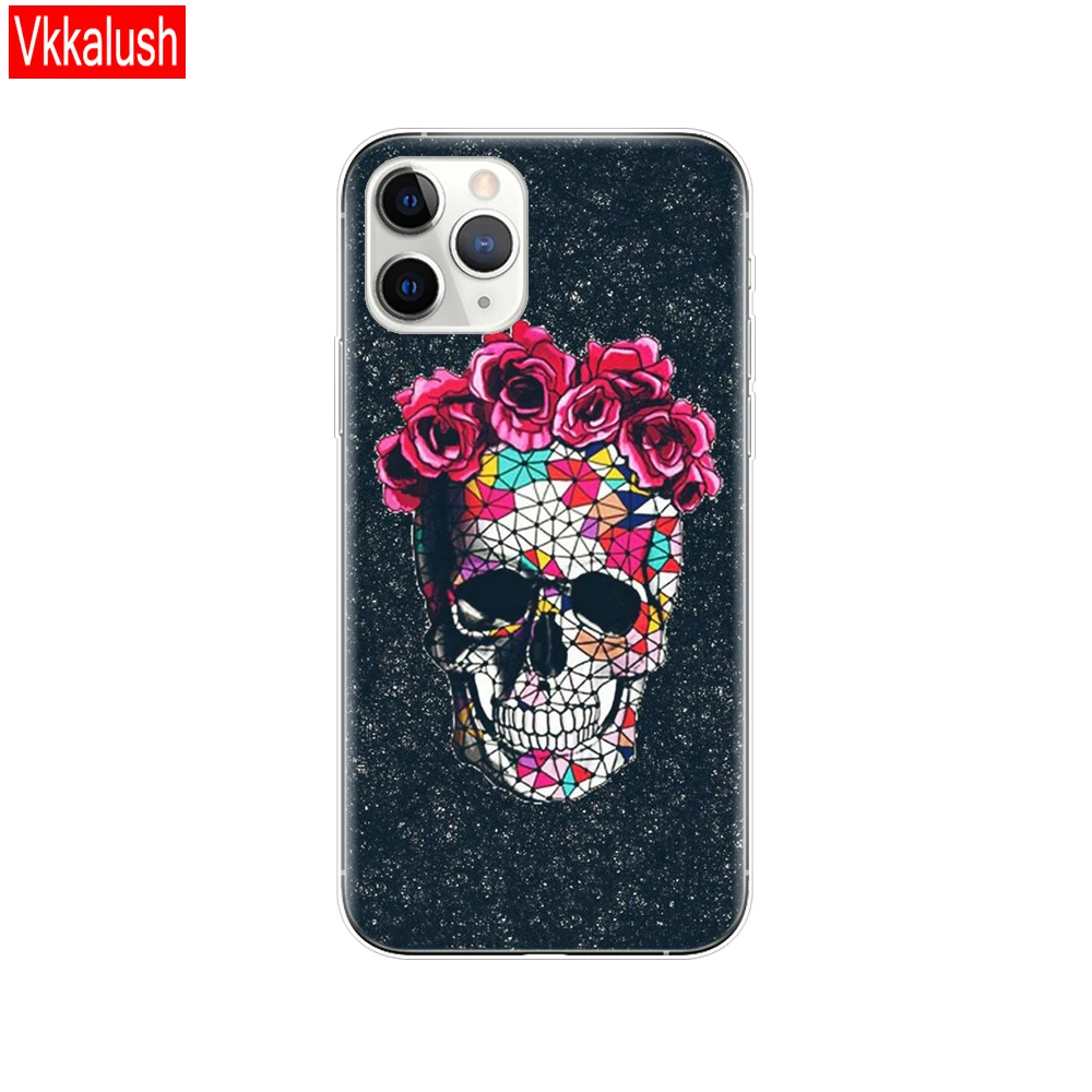 80068 Чехол для мобильного телефона, чехол для iphone 11, чехол для iphone 11 pro max eleven coque etui, бампер, задняя крышка, полный 360, защитный - Цвет: 80068