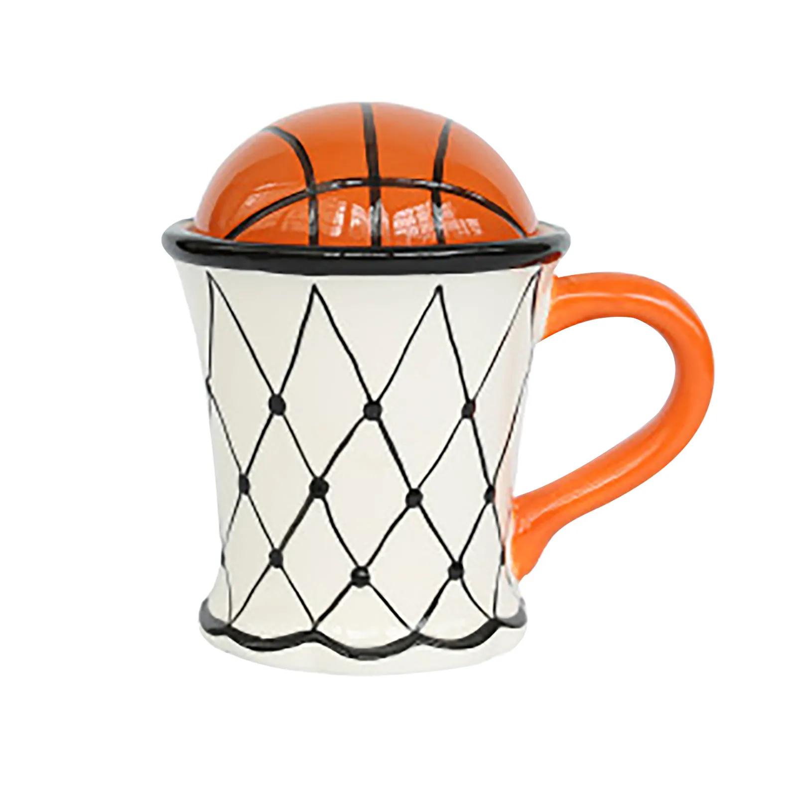 

Coffee Milk Tea Mug Basketball Football Tea Cup Cartoon Mug Ceramic Coffee Breakfast Water Cup Creative Water Cup Drinkware