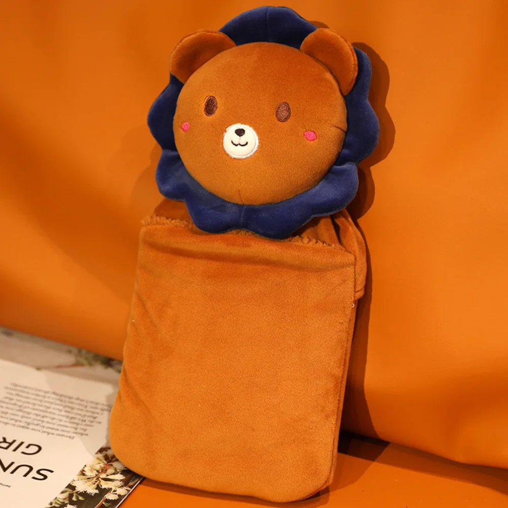 

Мешочек для воды, красивое теплое одеяло из ПВХ для снятия боли, терапия, животное, плюшевое горячее сжатие, флисовое покрытие, защитное обор...