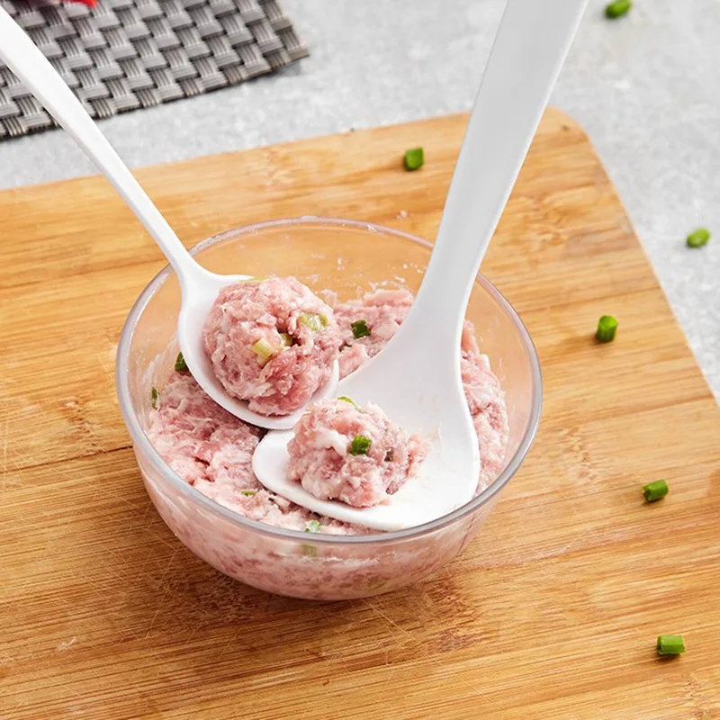 

2pcs/set Nonstick Meatball Maker Stainless Steel Meat Ball Maker Machine DIY Fish Beaf Meatball Mold Spoon Kitchen Accessories