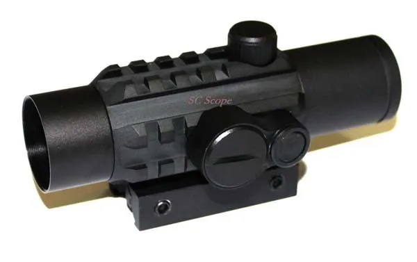 Векторный оптический размах крыльев 1x28 Red Dot прицел с Tri Rails для 20 мм Rail охотничьего использования