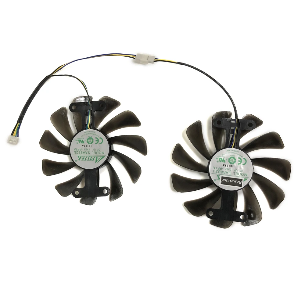 2 шт./компл. 95 мм GAA8S2U GTX 1070/1080 GPU VGA кулер вентилятор для ZOTAC GeForce GTX1070 GTX1080 AMP edition видеокарты охлаждения