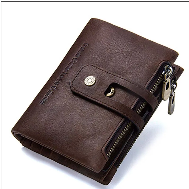 Новинка 2019 Умный кошелек бизнес держатель для карт с застежкой Алюминиевый