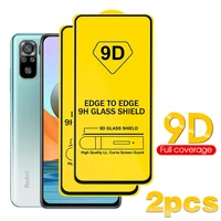 2pcs 9d for xiaomi redmi note10 pro note 10 pro protective tempered glass screen protector redmi note10 pro note 10 pro global