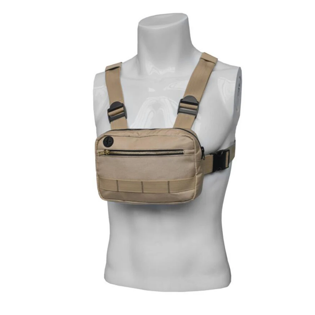 Hunting Vest Bags Tactical Molle Pouch Utility Gadget Holder Multifunctional Shoulder Waist Packs Shooting Large Capacity | Спорт и
